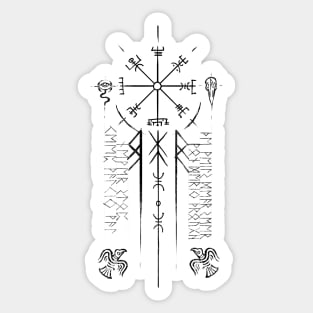 Vals Vegvisir Sticker